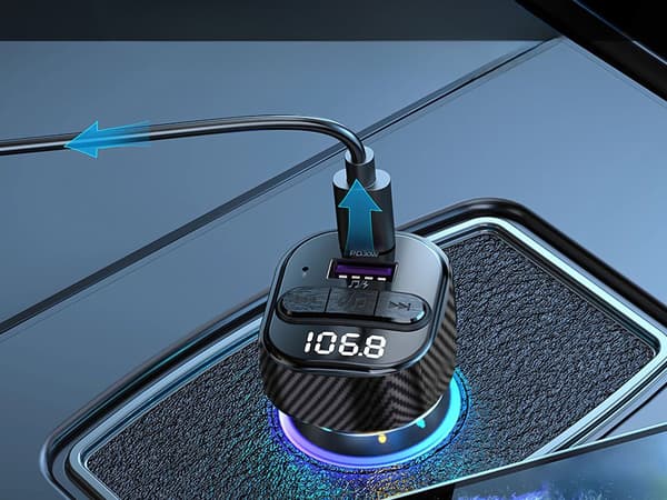 Bilsender FM MP3/WMA USB A+USB C 30W