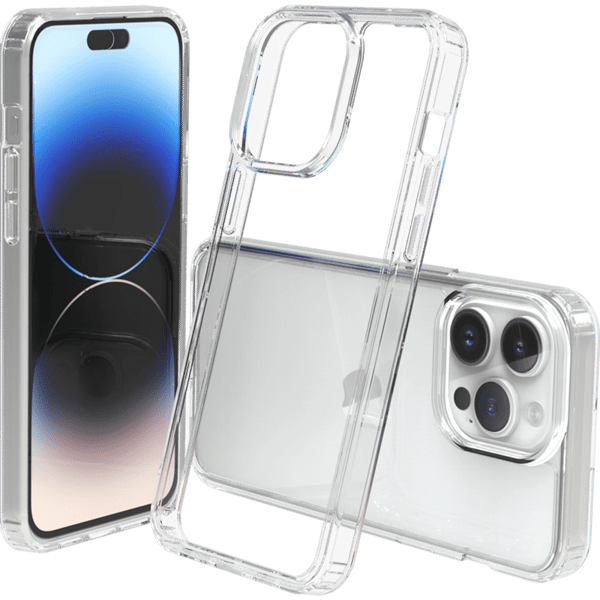 Screenor iPhone 15 Pro Max Bumper, Klar - C - Mindre slitasje
