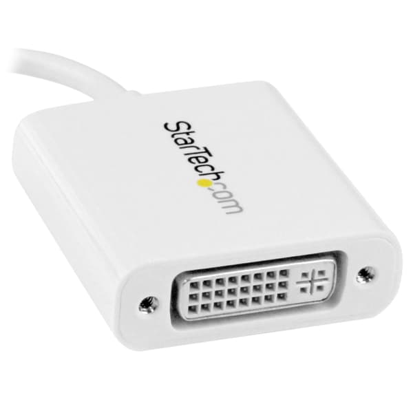 StarTech USB-C till DVI-adapter - Vit - A - Som ny