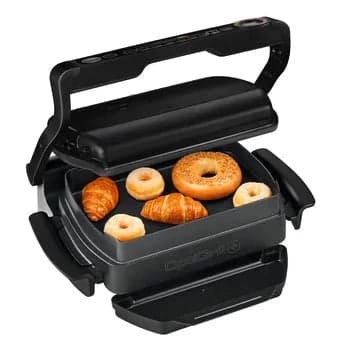 Tefal OptiGrill+ & Snacking & Baking, Sort - A - Som ny