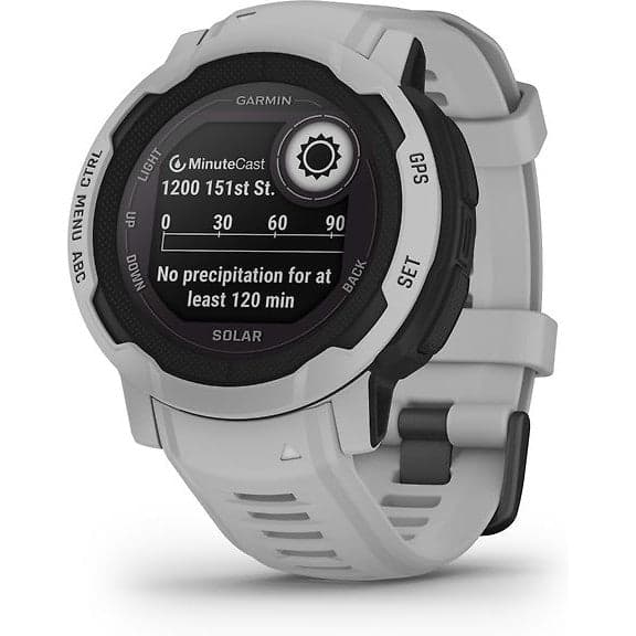 Garmin Instinct 2 Solar GPS-älykello, sumunharmaa - A - Kuin uusi