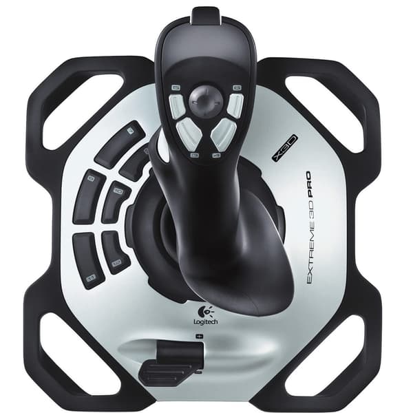 Logitech Extreme 3D Pro, grå/svart - B - Veldig bra