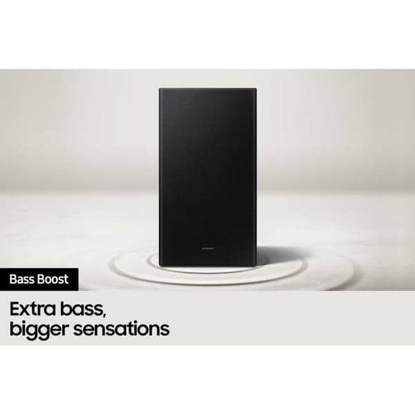 SAMSUNG B660 Soundbar, Sort - A - Som ny