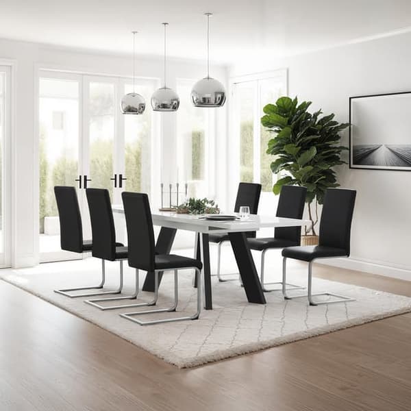 Køkkenstole Bettina 2 stk., Sort - C - Mindre Slid