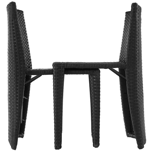 Tectake Hagebord og stoler Hamburg, bistrosett - A - Som ny
