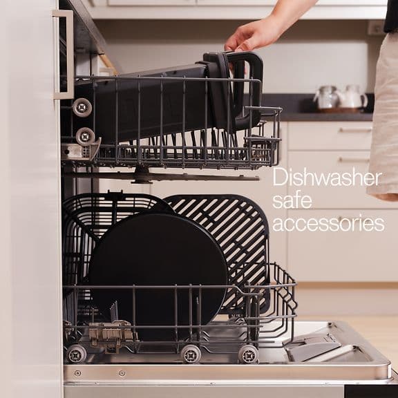 Wilfa AFG-10 Airfryer, Sort/Sølv - C - Mindre Slid