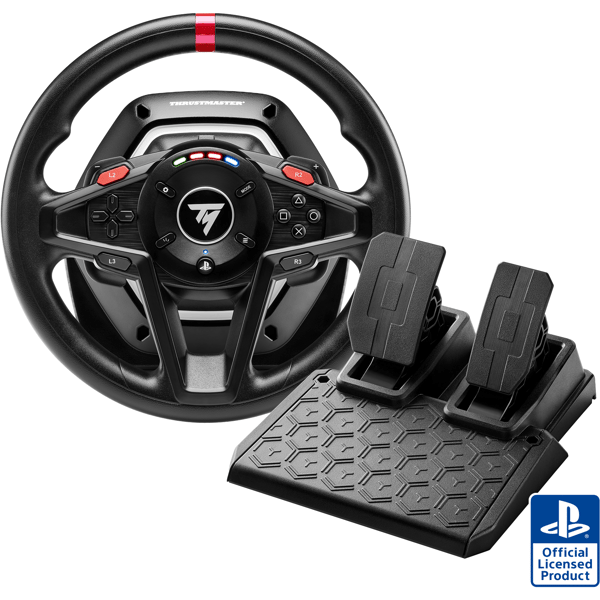Thrustmaster T128 rat og pedaler til PS5/PS4/PC - A - Som ny