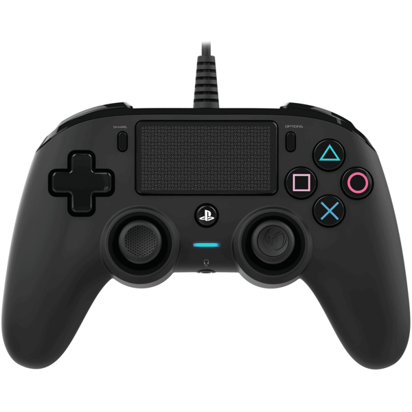 Nacon Compact-kontroller for PS4, svart - A - Som ny