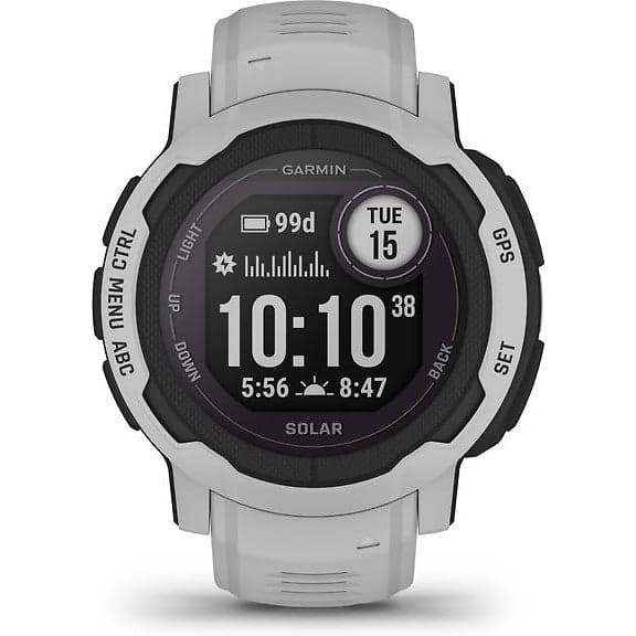 Garmin Instinct 2 Solar GPS-älykello, sumunharmaa - A - Kuin uusi