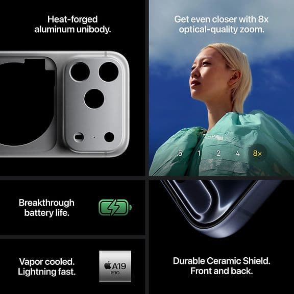 Apple iPhone 17 Pro Max 2TB, djupblå - C - Av partner