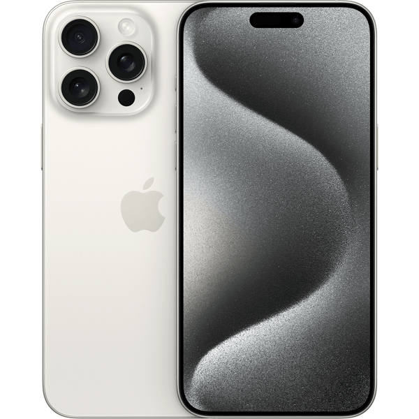 Apple iPhone 15 Pro Max 256GB vit titan - C - Av partner
