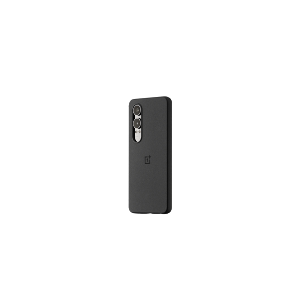 OnePlus CE 4 Lite Sandstone Bump Case musta - B - Erittäin hyvä