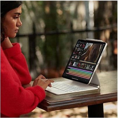 Apple iPad Pro 12,9" 5:e gen (2021) 128 GB WiFi, rymdgrå - C - Av partner
