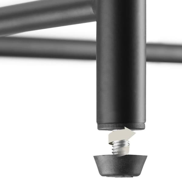 Tectake Sidebord Sunderland, Industriel Mørkt Træ, Rustik - B - Meget God