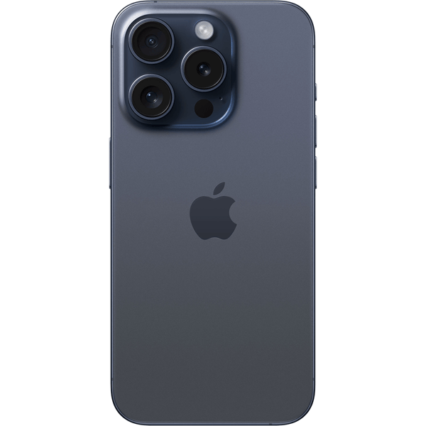 iPhone 15 Pro 256 GB, blå titan - C - Av partner
