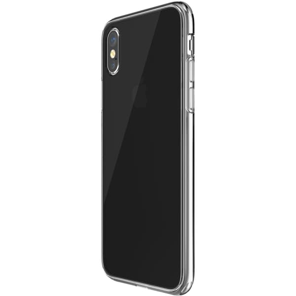 Cirafon Soft Case til iPhone X / iPhone Xs, Transparent med Sort Ramme - A - Som Ny