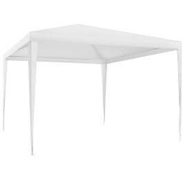 Tectake Pavillon Farah, Hvid, 3 x 3 m - C - Mindre Slid