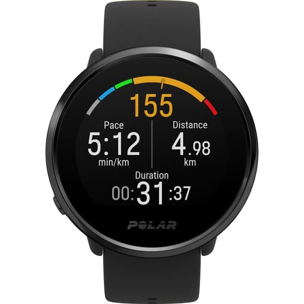Polar Ignite -urheilukello M/L, musta - A - Kuin uusi