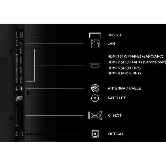 TCL 75" C6K Pro 4K QD Mini-LED Google TV - B - Mycket bra