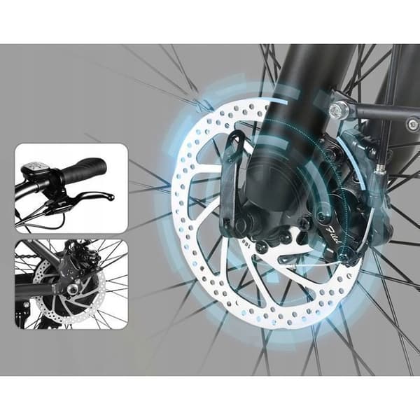 Samebike Elcykel RS-A01 Pro, 1000W, Sort - A - Som ny