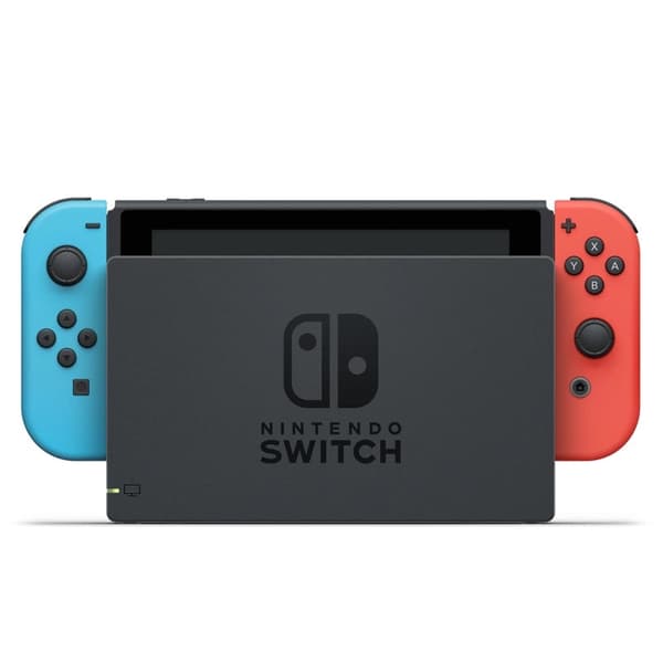 Nintendo Switch V2-spillekonsol - A - Som ny