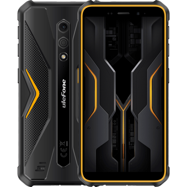 Ulefone Armor X12 Pro, Sort/Orange - B - Meget god