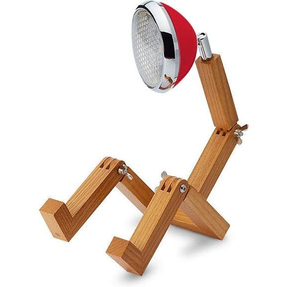 Mr. Wattson Mini Bordlampe, Flash Rød - A - Som Ny