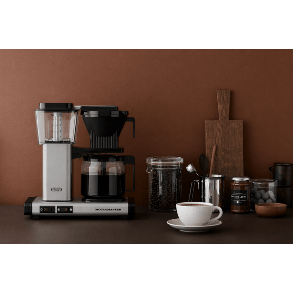 Moccamaster Automatic Matt, Silver - A - Som ny