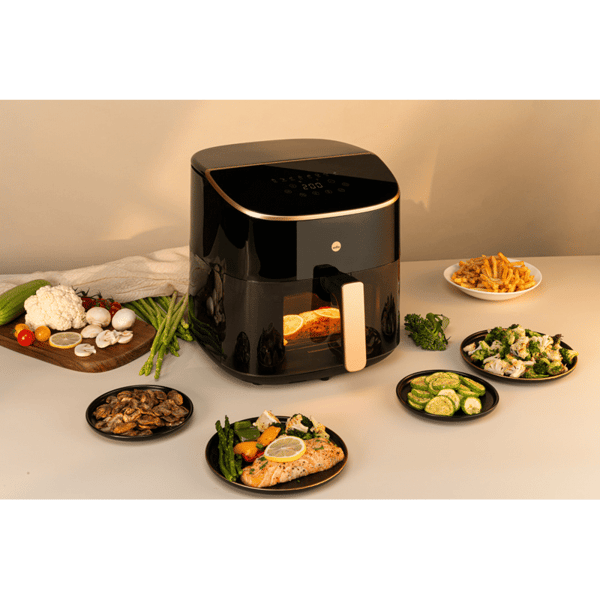 Wilfa AFD-80 Split Air Fryer Sort - A - Som Ny