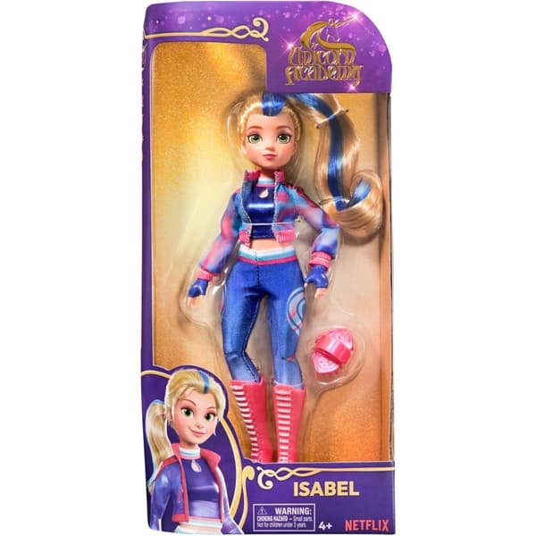 Spin Master Unicorn Academy motedukke 24 cm, Isabel - A - Som ny