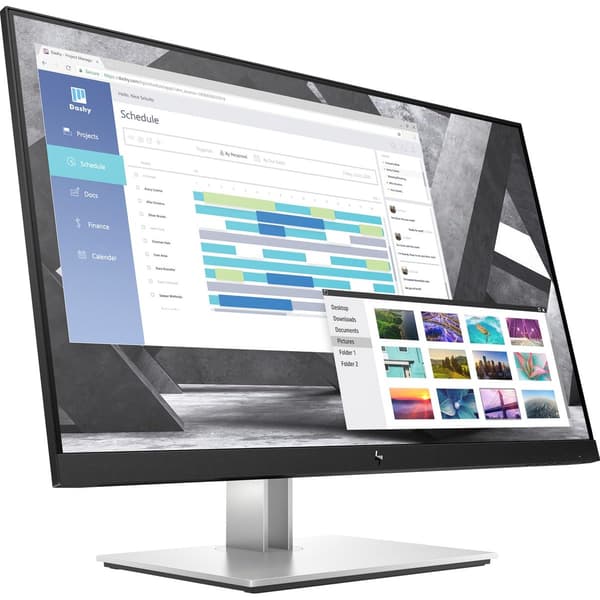 HP EliteDisplay E27q G4 27\" Skærm, Sort - C - Mindre Slid