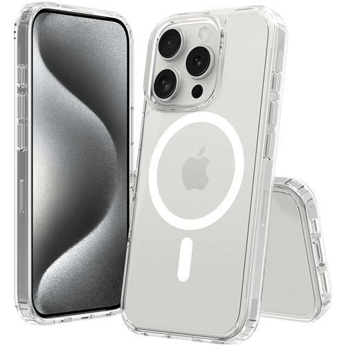 SCREENOR Bumper iPhone 16 PRO MagSafe Klar - B - Veldig Bra