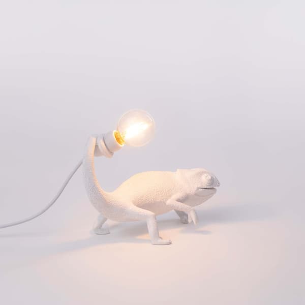 Kameleon Bordlampe Still, Hvit - B - Veldig bra