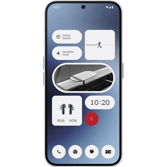 Nothing Phone (2a) 12+256, Hvid - A - Som ny