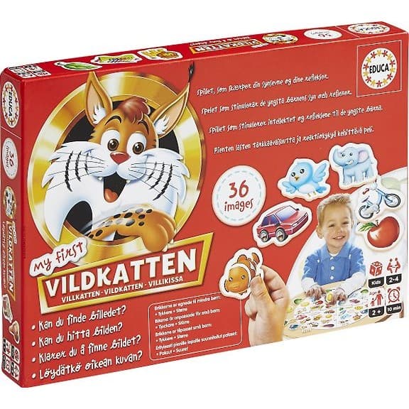 Vildkatten Mitt första barnspel - A - Som ny