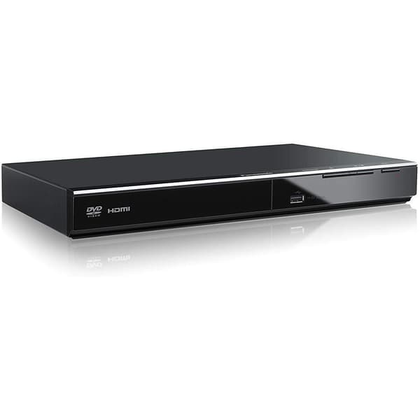 Multimedia-soitin Panasonic DVD-S700EG-K, 2.0, musta - C - Vähäistä kulumaa