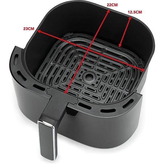 Wilfa AFD-60B Dualfry Airfryer, Sort - B - Meget god