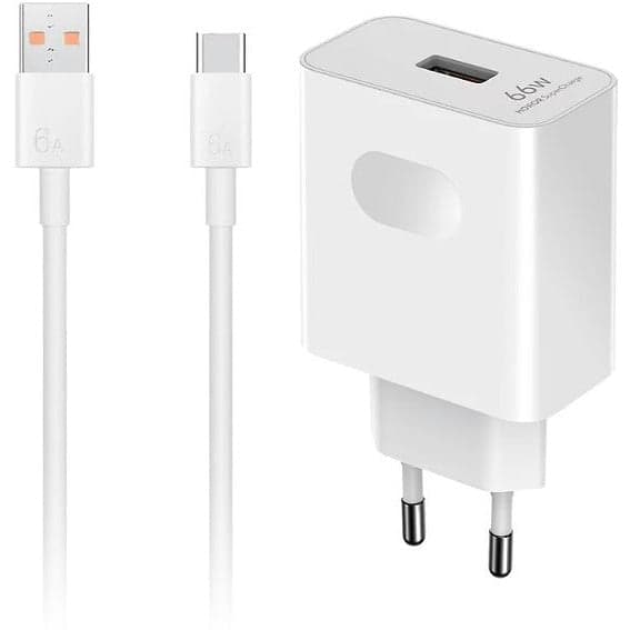 HONOR SuperCharge strömadapter (max 66 W), vit - A - Som ny