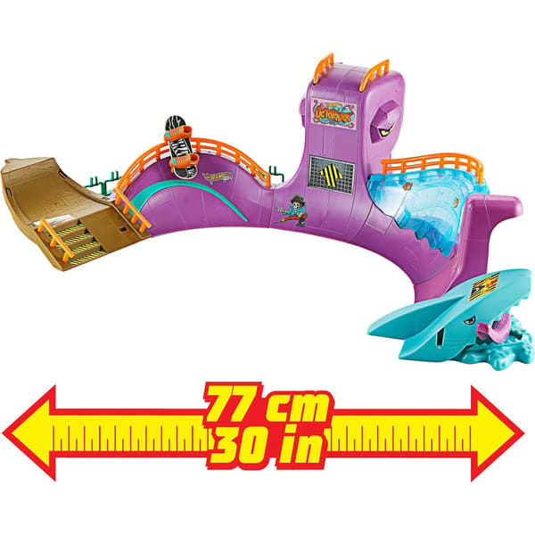 Hot Wheels Skate Octopark Skate Set - A - Som ny