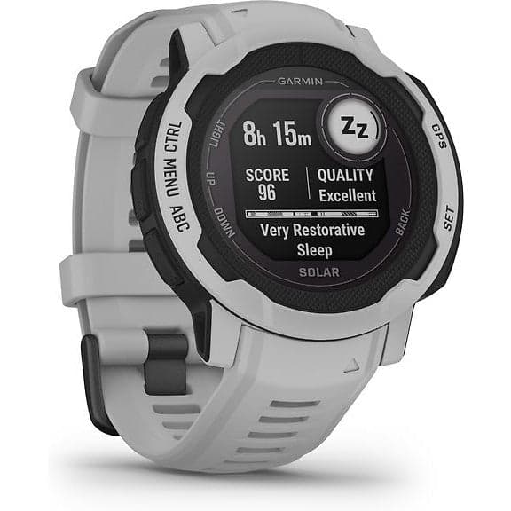 Garmin Instinct 2 Solar GPS-älykello, sumunharmaa - A - Kuin uusi