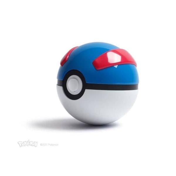 Støbt replika af Pokémon Super Ball - A - Som ny