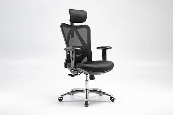 Sihoo M18 Ergonomisk Kontorstol, Sort - A - Som Ny