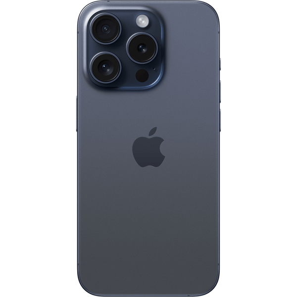 iPhone 15 Pro 128 GB, blå titan - C - Av partner