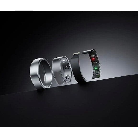 RingConn Gen 2 Smart Ring, Sort, Størrelse 14 - A - Som Ny
