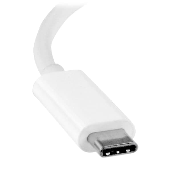 StarTech USB-C till DVI-adapter - Vit - A - Som ny