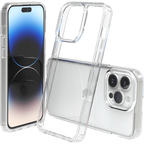 Screenor iPhone 15 Pro Max Bumper, Klar - C - Mindre slitasje