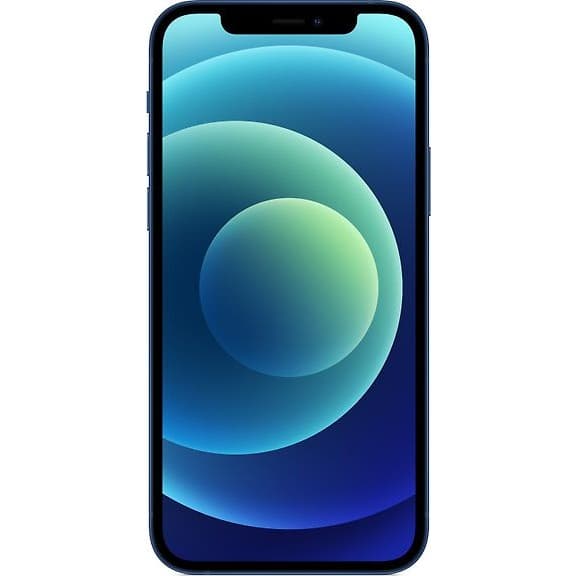 Apple iPhone 12 64 GB puhelin, sininen (MGJ83) - C - Pientä kulumaa