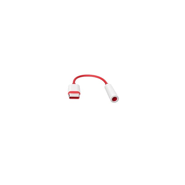 OnePlus Type-C til 3,5 mm kabel hvid - B - Meget god