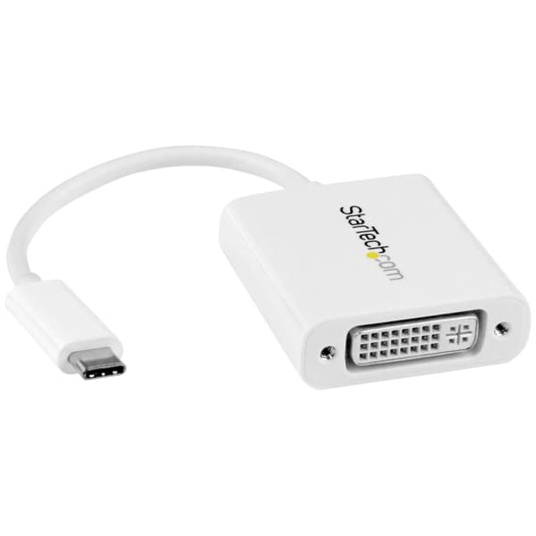 StarTech USB-C til DVI-adapter - Hvit - A - Som ny