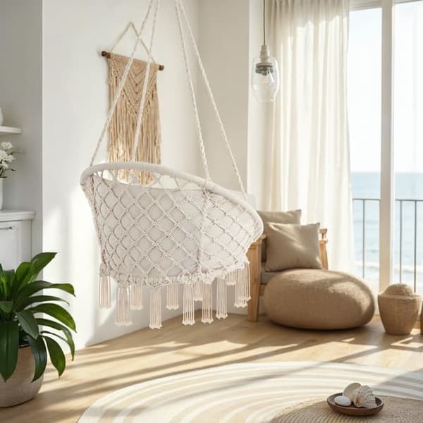 Tectake Huske Stol Grazia, Beige - A - Som Ny